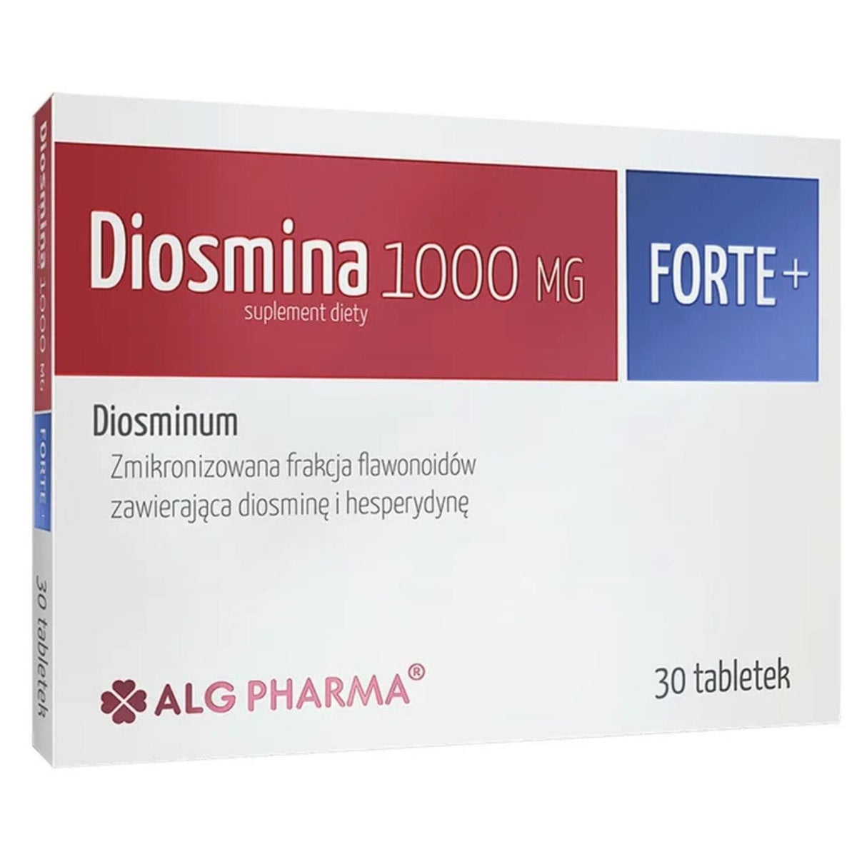 ALG Pharma Diosmin 1000 mg Forte + - 30 Tablets