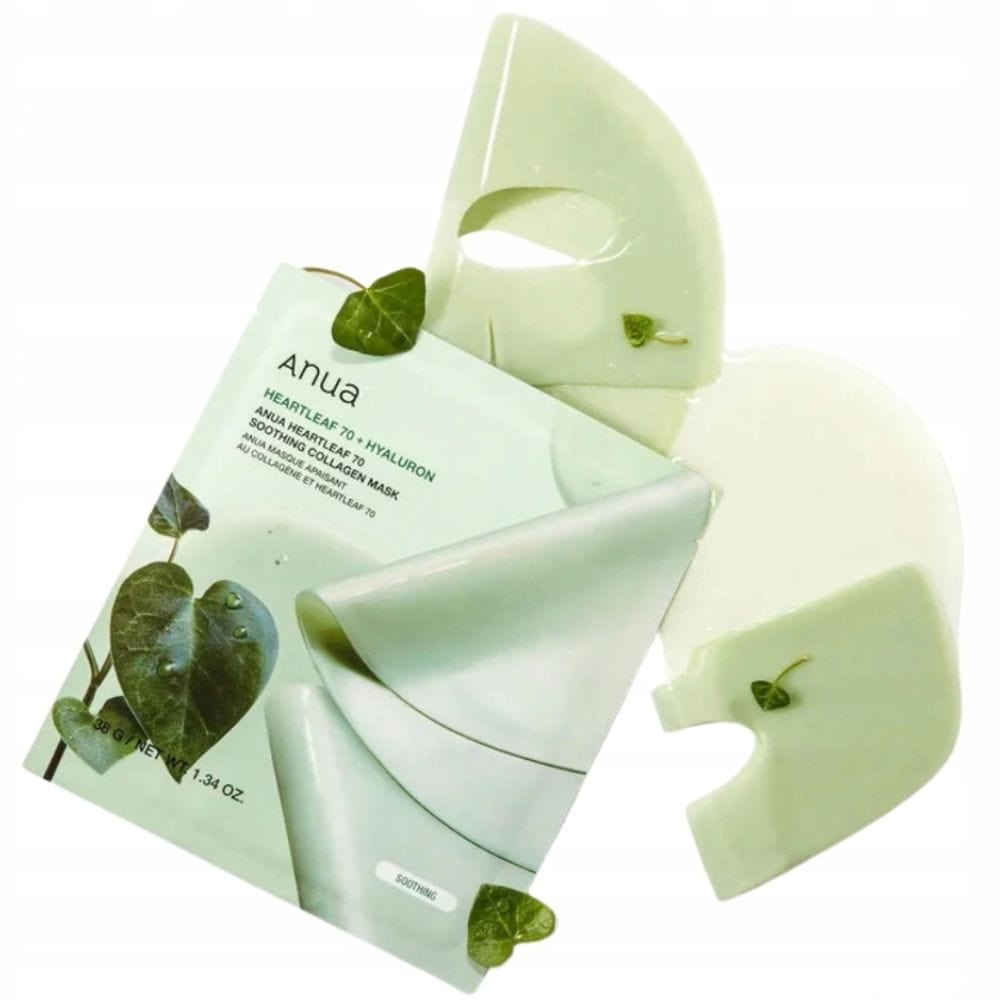 Anua Heartleaf 70 Soothing Collagen Mask - 4 Pieces