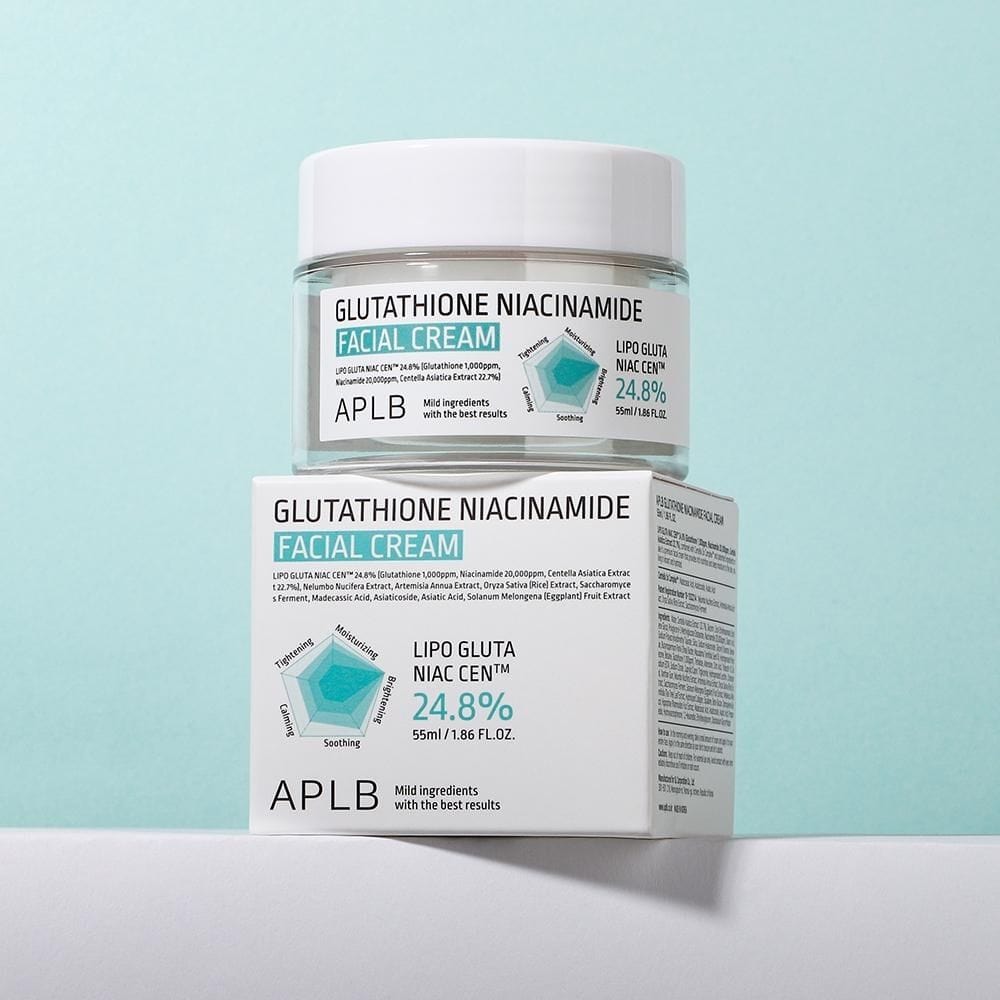 APLB Moisturising Face Cream with Glutathione and Niacinamide - 55 ml