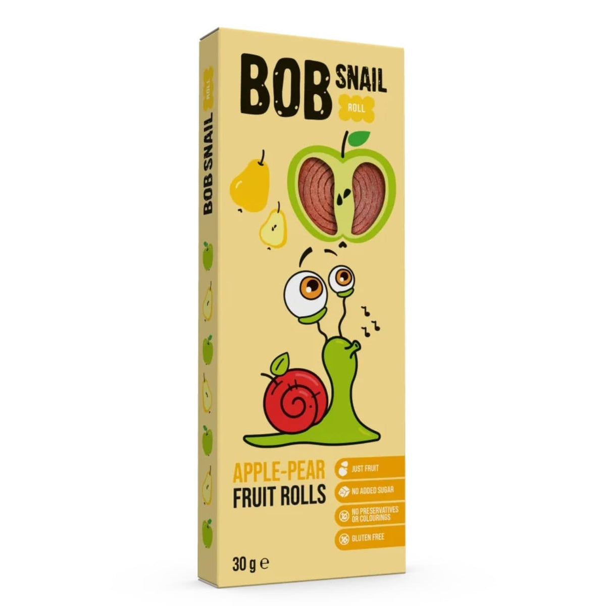 Bob Snail Apple & Pear Snack with No Added Sugar - 30 g