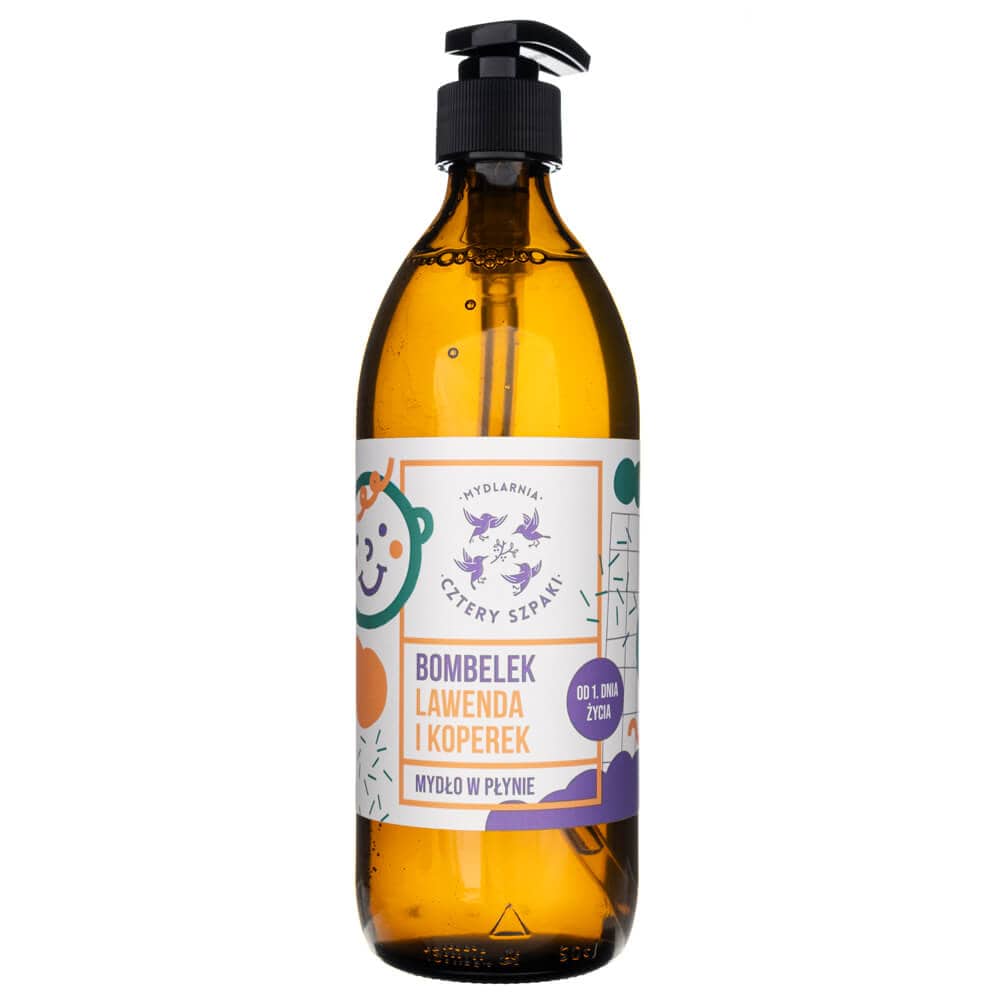 Cztery Szpaki Bombelek Liquid Soap, Lavender and Dill - 500 ml