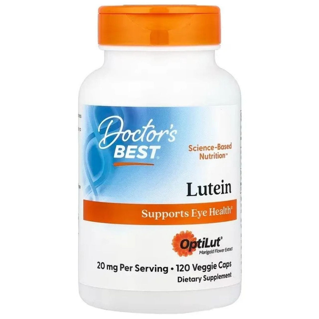 Doctor's Best Lutein from OptiLut - 120 Veg Capsules