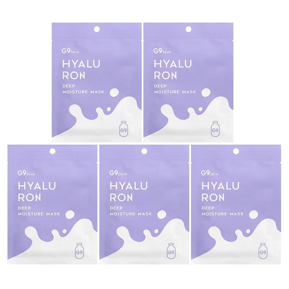 G9 SKIN Hyaluron Deep Moisturizing Mask - 5 Pieces