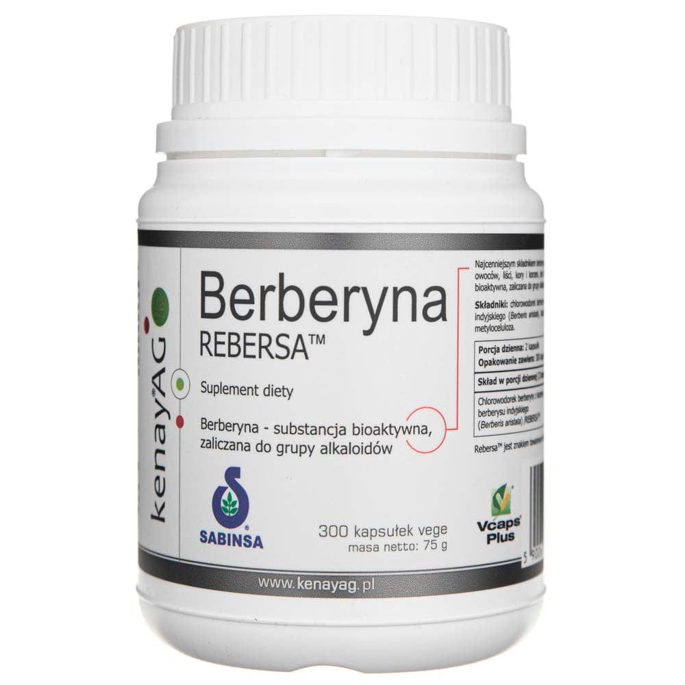 Kenay Berberine REBERSA® - 300 Capsules