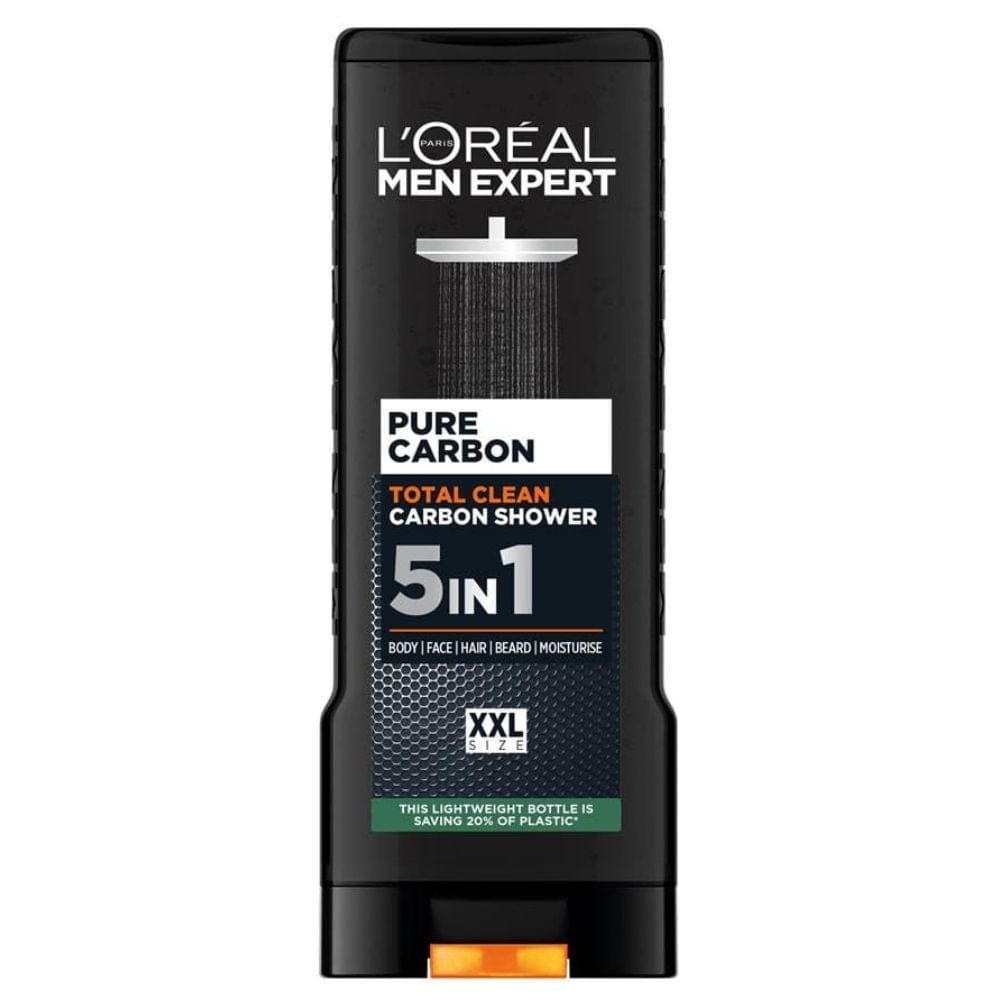 L'Oréal Paris Men Expert Pure Carbon Total Clean 5in1 Shower Gel - 400 ml