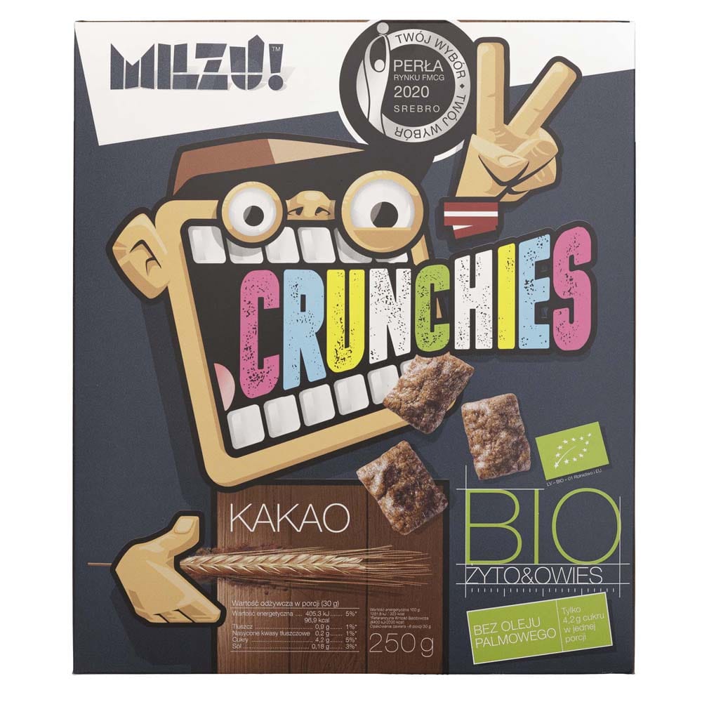 Milzu Crunchies Cocoa Oats - 250 g