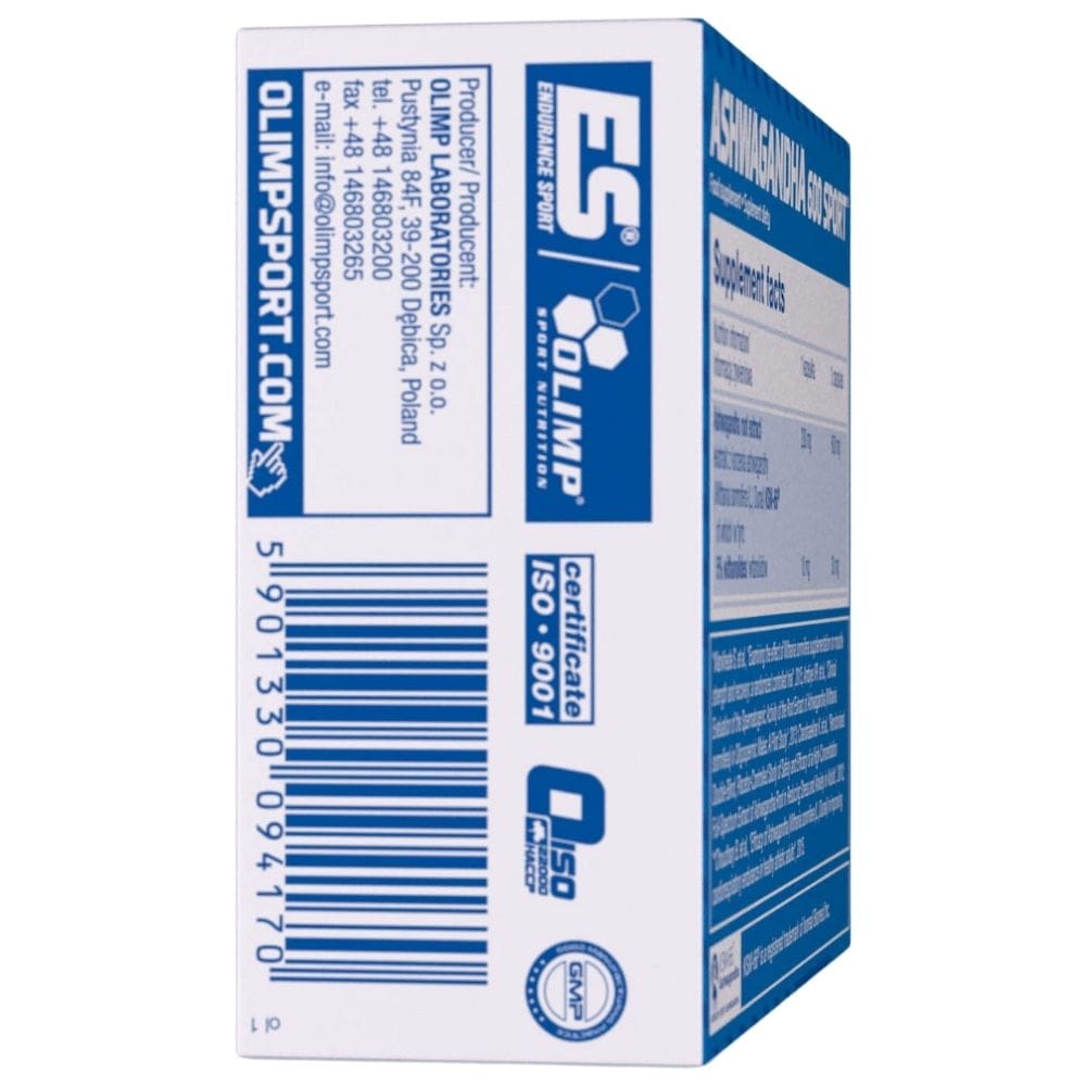 Olimp Ashwagandha 600 Sport - 60 Capsules