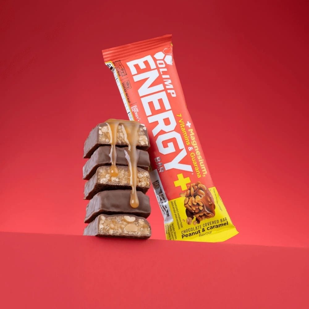 Olimp Energy+ Bar, Peanuts & Caramel - 45 g