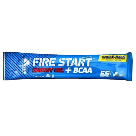 Olimp Fire Start Energy Gel + BCAA Stick, Green Apple - 36 g