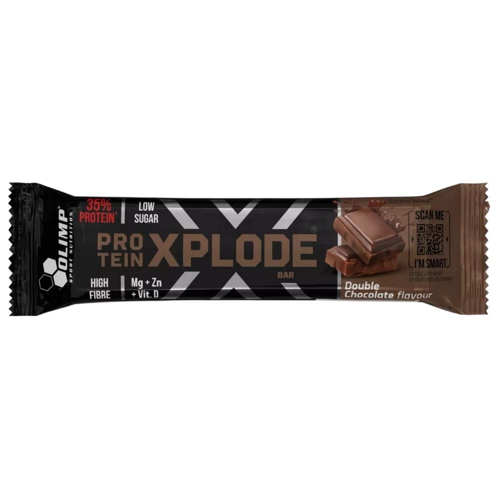 Olimp Protein Xplode Protein Bar, Double Chocolate - 25 Pieces