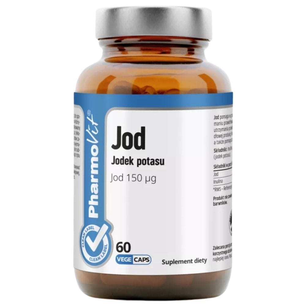 PharmoVit Iodine 150 mcg, Potassium Iodide - 60 Capsules