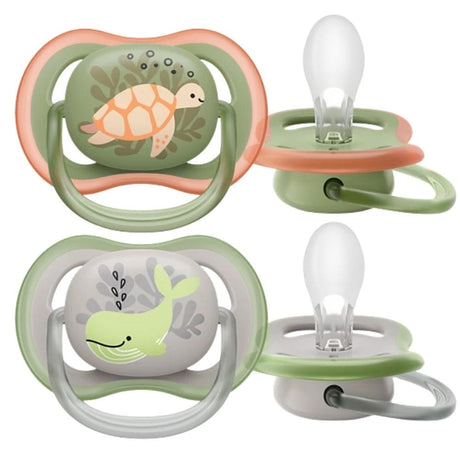 Philips Avent Ultra Air Pacifier, 6-18 Months, Boy - 2 Pieces