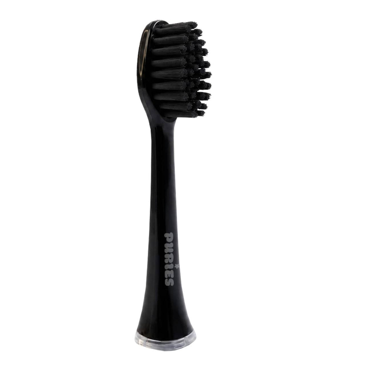 Puries Prime Black Electric Toothbrush Heads for Seysso - 4 Pieces