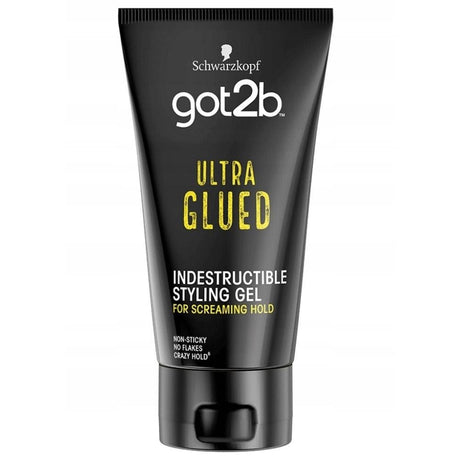 Schwarzkopf got2b Ultra Glued Extreme Hold Hair Styling Gel - 150 ml