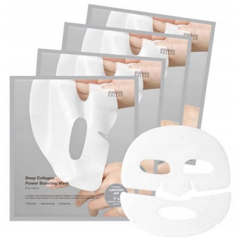 Sungboon Editor Deep Collagen Power Boosting Mask - 4 Pieces