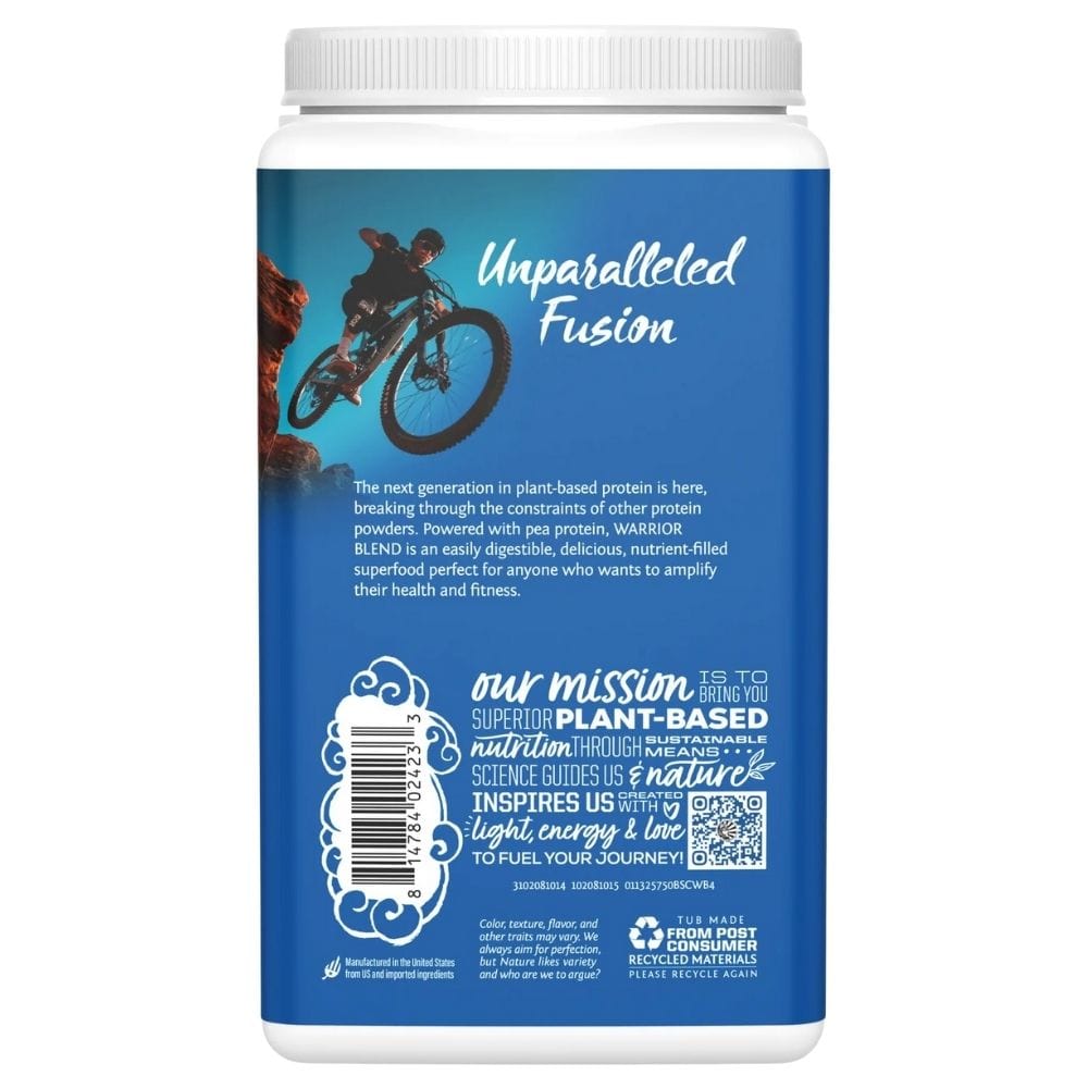 Sunwarrior Warrior Blend Protein, Plant Protein, Blueberry Cake - 750 g