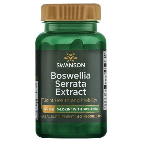 Swanson 5-Loxin Boswellia Serrata Extract 125 mg - 60 Capsules