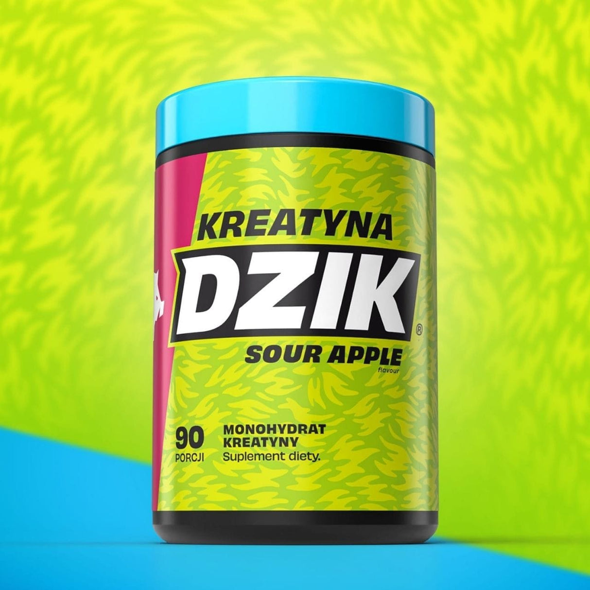 WK DZIK Creatine Monohydrate Sour Apple - 369 g