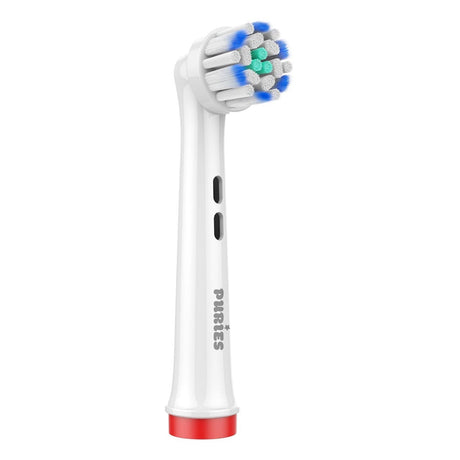Puries Silk Electric Toothbrush Heads for Oral-B - 4 Pieces