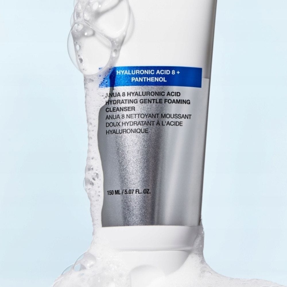 Anua 8 Hyaluronic Acid Hydrating Gentle Foaming Cleanser - 150 ml
