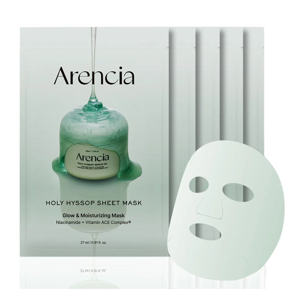 Arencia Holy Hyssop Nourishing Mask - 5 Pieces