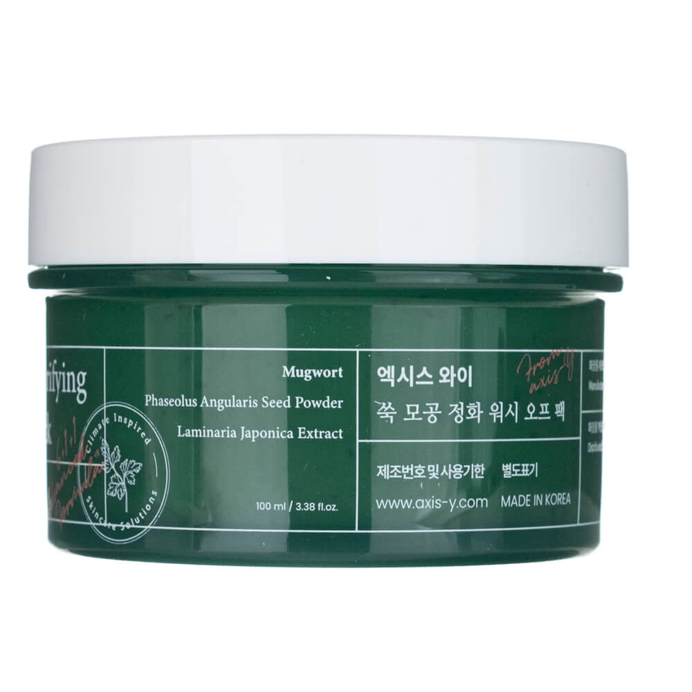 Axis-Y Facial Cleansing Mask with Japanese Mugwort - 100 ml