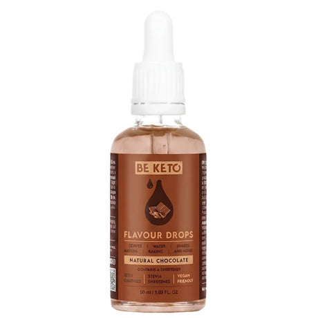 BeKeto Flavour Drops, Natural Chocolate - 50 ml