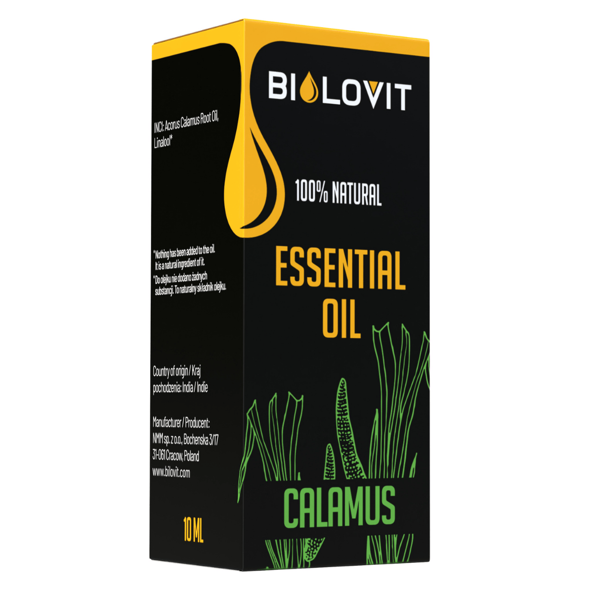 Bilovit Calamus Essential Oil - 10 ml