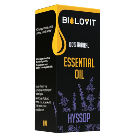 Bilovit Hyssop Essential Oil - 10 ml