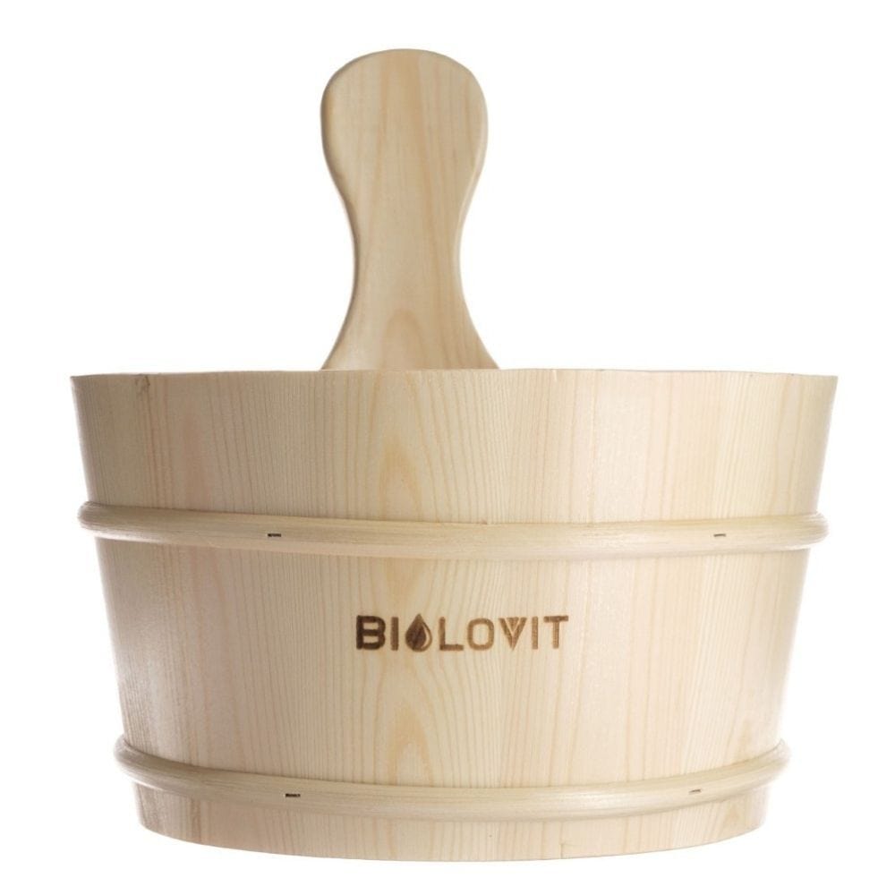 Bilovit Sauna Bucket, Pine - 4 litres