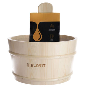 Bilovit Sauna Bucket, Pine - 4 litres