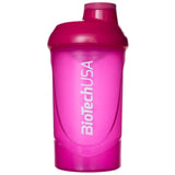 BioTech USA Shaker Wave, Pink - 600 ml