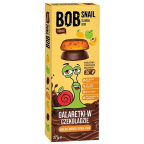 Bob Snail Apple-Mango-Pumpkin-Chia Fruit Jellies with No Added Sugar - 27 g
