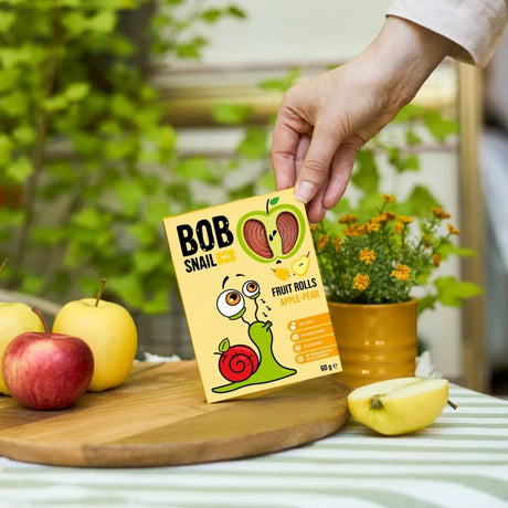 Bob Snail Rollsy Fruit, Apple-Pear - 60 g