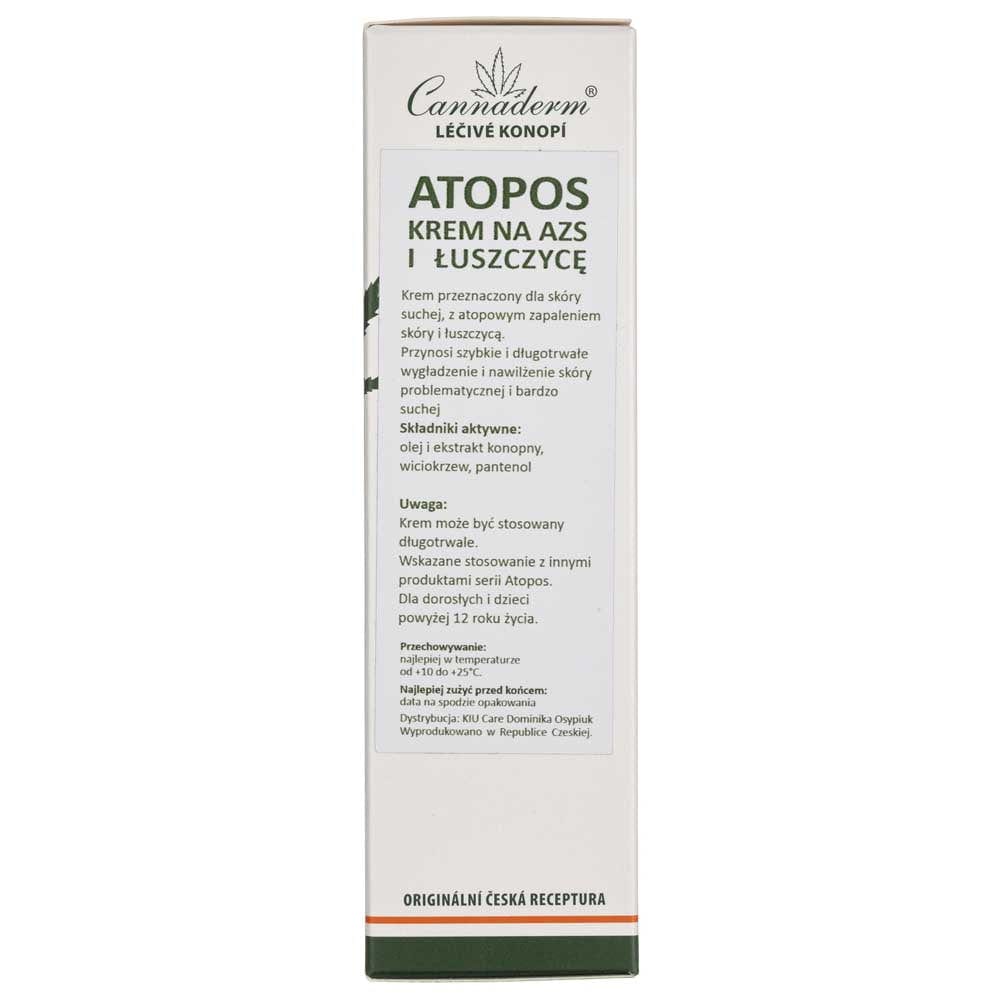 Cannaderm Atopos Cream for AD and psoriasis - 75 g