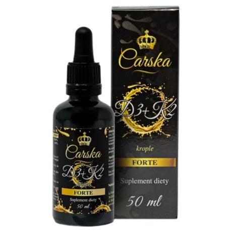 Carska Vitamin D3 + K2 Mk7 Forte - 50 ml