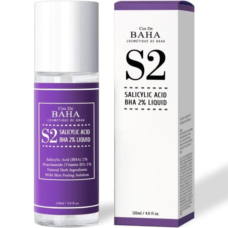 Cos De BAHA Salicylic Acid BHA 2% Liquid - 120 ml