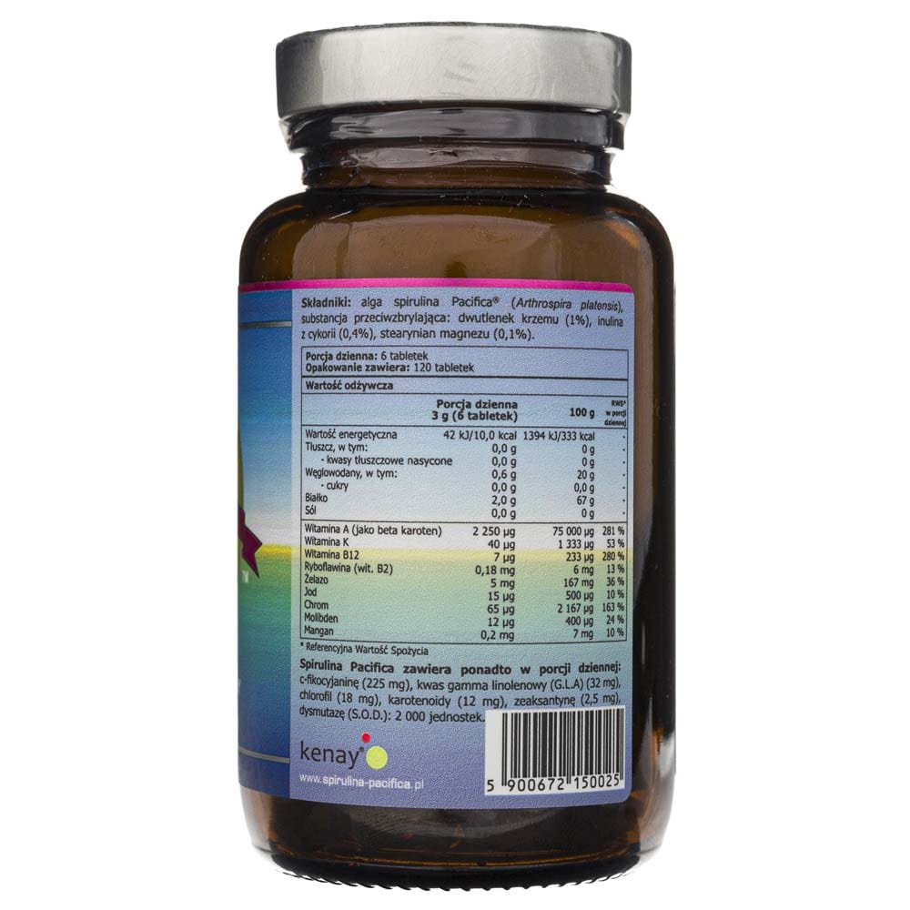 Cyanotech Spirulina Pacifica - 120 Tablets