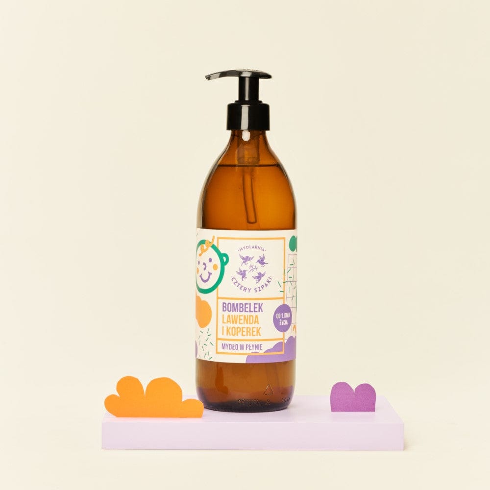 Cztery Szpaki Bombelek Liquid Soap,Lavender and Dill - 500 ml