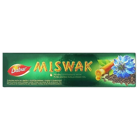 Dabur Herbal Toothpaste with Miswak and Black Cumin Oil - 100 ml