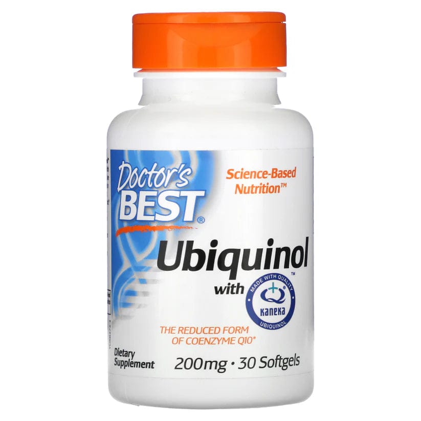 Doctor's Best Ubiquinol with Kaneka 200 mg - 30 Softgels