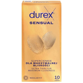 Durex Sensual Super Thin Condoms - 10 Pieces