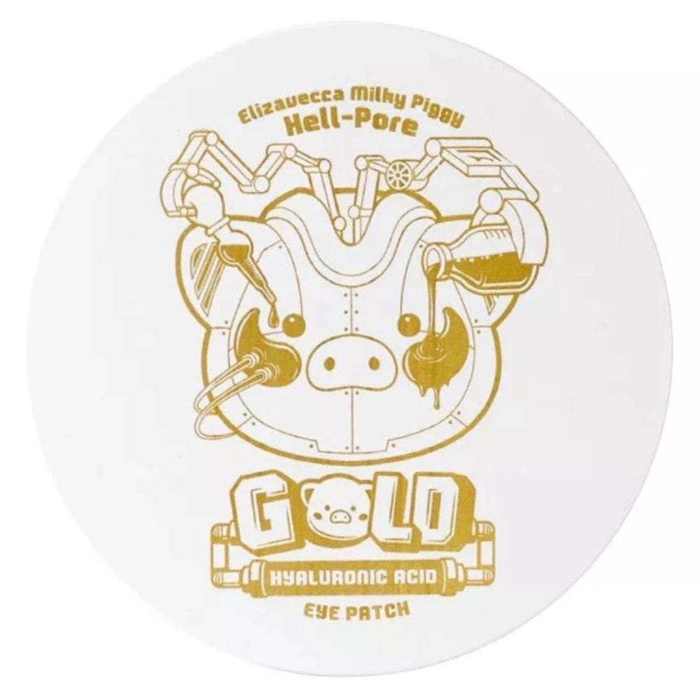 Elizavecca Hell-Pore Gold Hyaluronic Acid Eye Patch - 60 Pieces