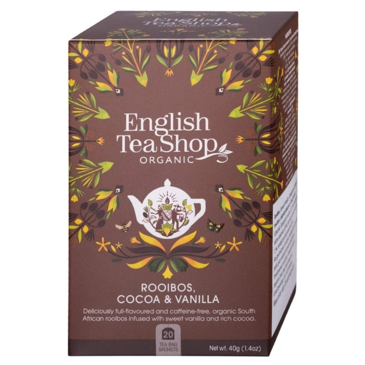 English Tea Shop Chocolate, Rooibos & Vanilla – 20 Sachets