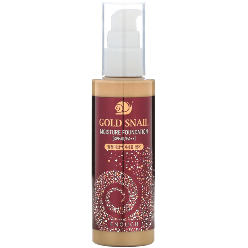 Enough Gold Snail Moisture Foundation Shade 21 - 100 ml