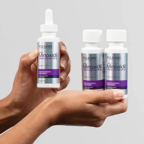 Foligain Woman Minoxidil 2% Hair Regrowth Treatment - 3 x 60 ml