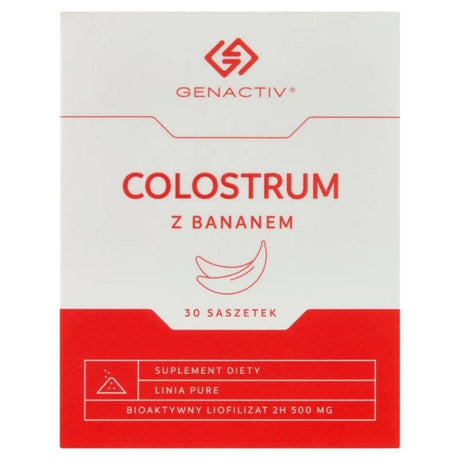 Genactiv Colostrum with Banana - 30 Sachets