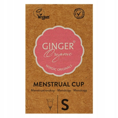 GingerOrganic Menstrual Cup, Size S - 1 Piece