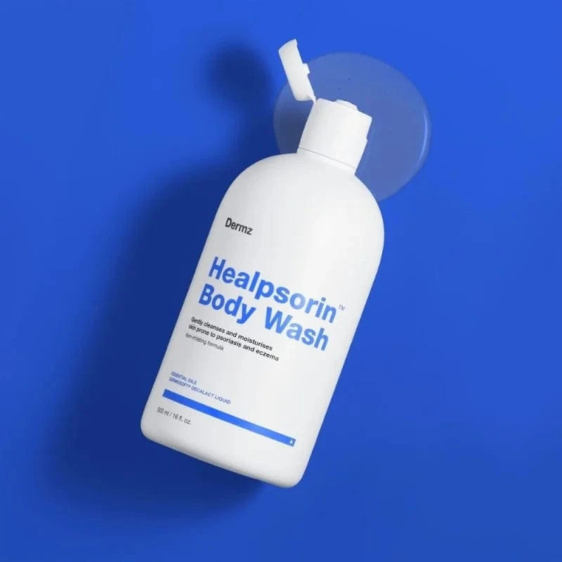 Hermz Healpsorin Face and Body Wash Gel - 500 ml