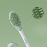 Ilso Dual Clean Brush 2-in-1 Silicone Facial Cleansing Brush